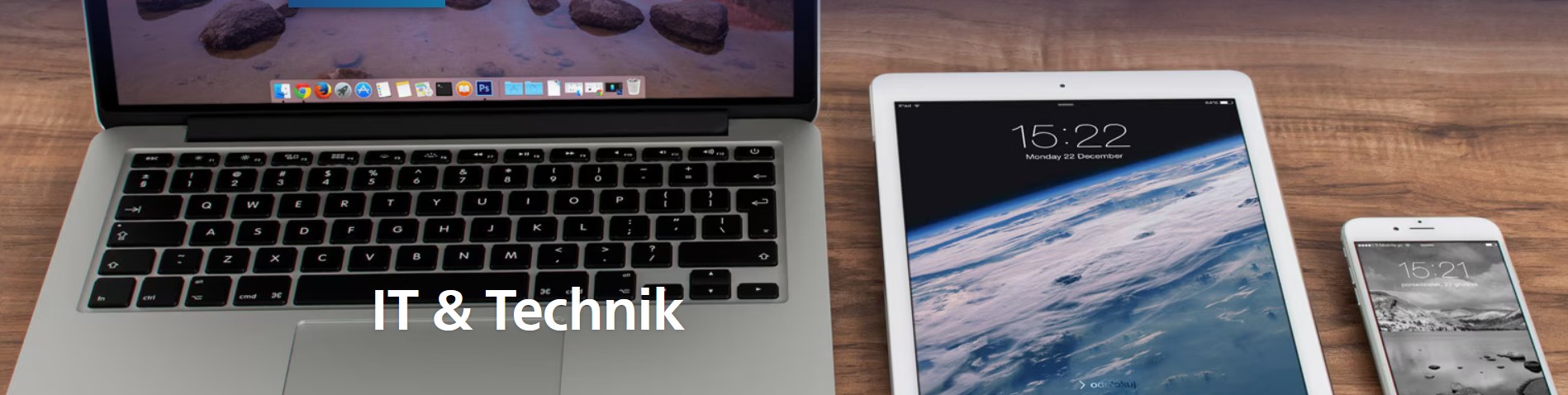 Laptop, Tablet, Smartphone